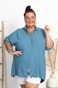 Tetrowa Koszula HANA jeans Plus Size 48/56