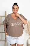 Bluza wiązana na plecach HOT QUEEN fango Plus Size 48/56