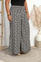 Spodnie Kuloty w gumę NINO wzór 1 Plus Size 48/56 