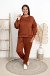 Dres Masełko BONITO cynamonowy Plus Size 44/50