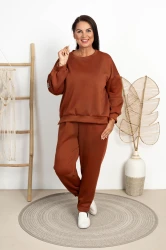 Dres Masełko BONITO cynamonowy Plus Size 44/50