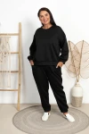 Dres Masełko BONITO czarny Plus Size 44/50