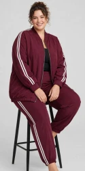Dres MAJAMI burgundowy Plus Size 48/52