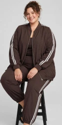 Dres MAJAMI czekoladowy Plus Size 48/52