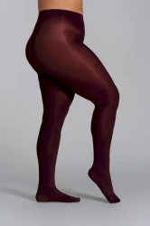 Rajstopy Queen Size ELIZABETH 70 DEN Burgund Plus Size