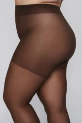 Rajstopy Queen Size CHARLOTTE 20 DEN Black Coffee Plus Size (1)