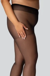 Rajstopy Queen Size CHARLOTTE 20 DEN onyx Plus Size