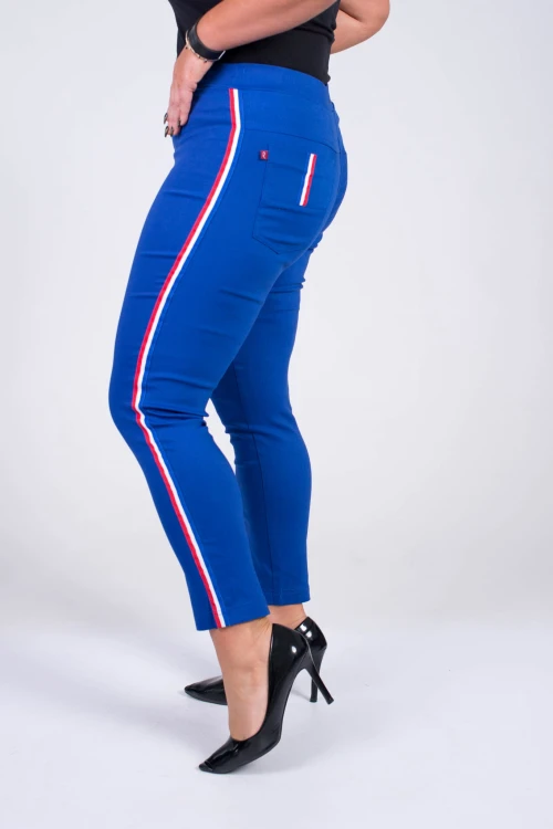 Spodnie w gumę CHILLi chaber Plus Size 42-56