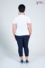 T-shirt Bluzka Oversize MEGAN biała łapacz snów 3