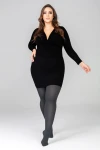 Rajstopy Queen Size MARGARET 50 DEN obsidian Plus Size