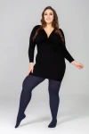 Rajstopy Queen Size MARGARET 50 DEN sapphire Plus Size