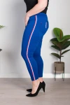 Spodnie w gumę CHILLi chaber Plus Size 42-56