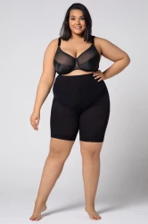 Szorty przeciw otarciom Queen Size SKIN GUARD 70DEN onyx Plus Size