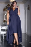 Sukienka SELENA granat Plus Size 44-56