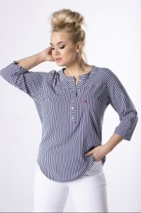 Bluzka w paski JUDYTA Plus Size 42-58