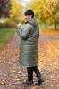 Zimowy Płaszcz CLOUD khaki Plus Size 44-50