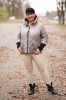 Krótka Kurtka pikowana NAZAR fango Plus Size 44-50