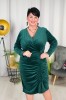 Sukienka welurowa PRADO plus size 44 46 48 50