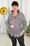 Koszula w paski SERINA Plus Size 44-52
