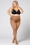 Rajstopy Queen Size MARGARET 50 DEN cookie Plus Size