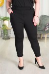 Eleganckie Spodnie SINNER czarne Plus Size 2XL-5XL