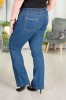 Spodnie w gumę z szeroką nogawką JEANGA Plus Size 42-56