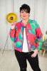 Bomberka w kwiaty GIGI neo Plus Size 44-52