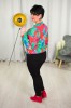 Bomberka w kwiaty GIGI neo Plus Size 44-52