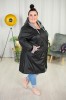 Wiosenna Parka Wiatrówka LIZA czarna Plus Size 42-56