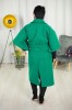 Płaszcz wiosenny z paskiem Kamizelka DANISA zielony Plus Size 44-52