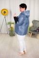 Krótka Kurtka pikowana NAZAR jeans Plus Size 44-52