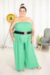 Kombinezon bez ramiączek ARBI zielonyTaffi Plus Size 44/54