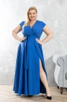 Sukienka wieczorowa ALEXIS chaber Plus Size 44-56