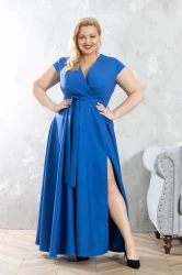 Sukienka wieczorowa ALEXIS chaber Plus Size 44-56