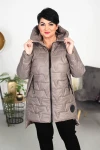 Kurtka pikowana WICKY fango Plus Size 42-50