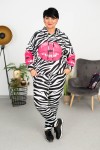 Komplet dresowy LaNONI wzór 2 Plus Size 46-52