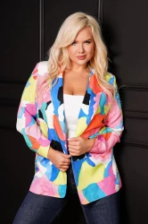 Marynarka CONSTANS wzór 3 Plus Size 46-56