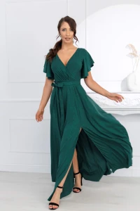 Sukienka z brokatem ALICE butelka Marconi Plus Size 44-54