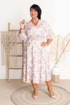 Sukienka maxi z paskiem ZUMBA wzór 5 Plus Size 42-50