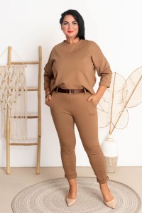 Elegancki Komplet ELIOS carmel Plus Size 44/48