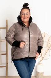 Kurtka Bombka LOLI fango Plus Size 44-50