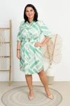 Sukienka Szmizjerka DIUNA wzór 5 Plus Size 42-50