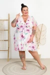 Sukienka Szyfonowa DARIEN wzór 2 Plus Size 44-52