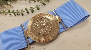 Pasek gumowy Tygrys błękitny Plus Size 