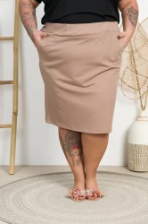 Spódniczka dresowa ROBIN fango Plus Size 46-56