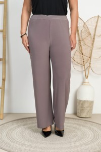 Spodnie z szeroką nogawką Dzwony CHINO fango Plus Size 44/48