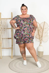 Tunika Hiszpanka IBIZA wzór 4 Plus Size 48/58