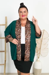 Narzutka z panterką MEDINE butelkowa Plus Size 48/54