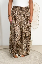 Spodnie Kuloty w gumę NINO wzór 4 Plus Size 44/52