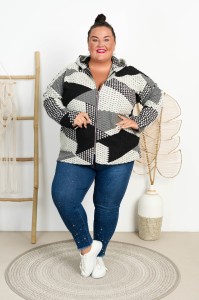 Wełniana Kurteczka SOLIS Plus Size 46/52